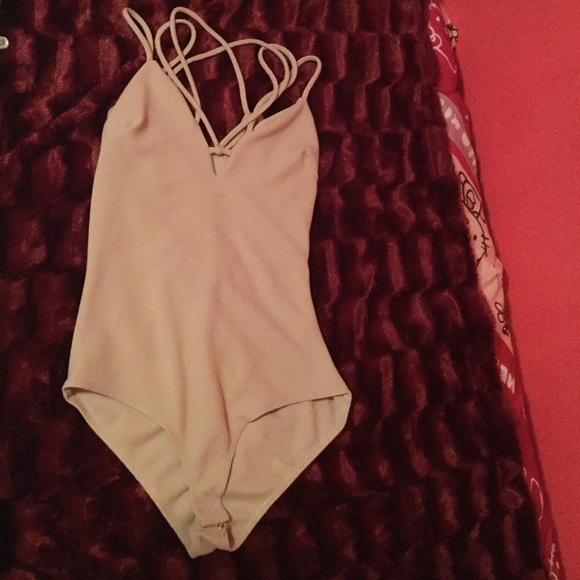 Tan bodysuit
