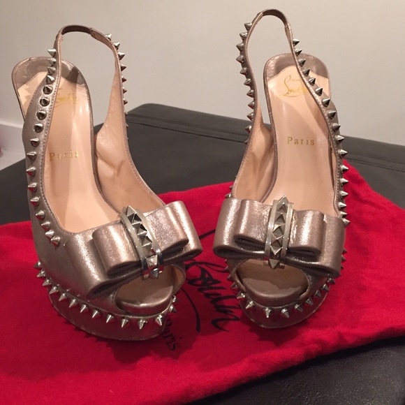 Christian Louboutin Shoes - Christian Louboutin spike heels sold out rare Christian Louboutin Shoes - Christian Louboutin spike heels sold out rare