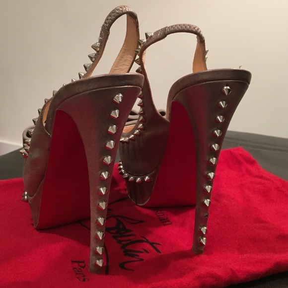 Christian Louboutin Shoes - Christian Louboutin spike heels sold out rare Christian Louboutin Shoes - Christian Louboutin spike heels sold out rare