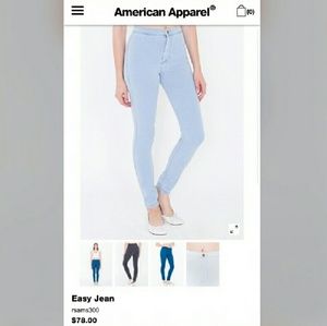 American Apparel Easy Jeans