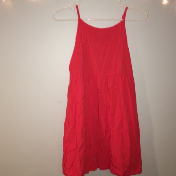 red sundress