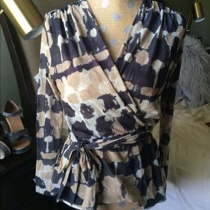 Sweet Pea Staci Frati Anthropologie M blouse