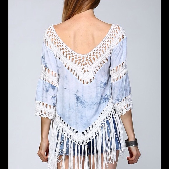 Last Item • Boho Fringe tunic - Picture 2 of 4