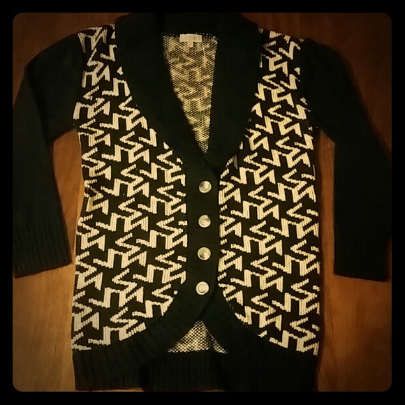 Aztec Button Up Sweater Brand New No Tags