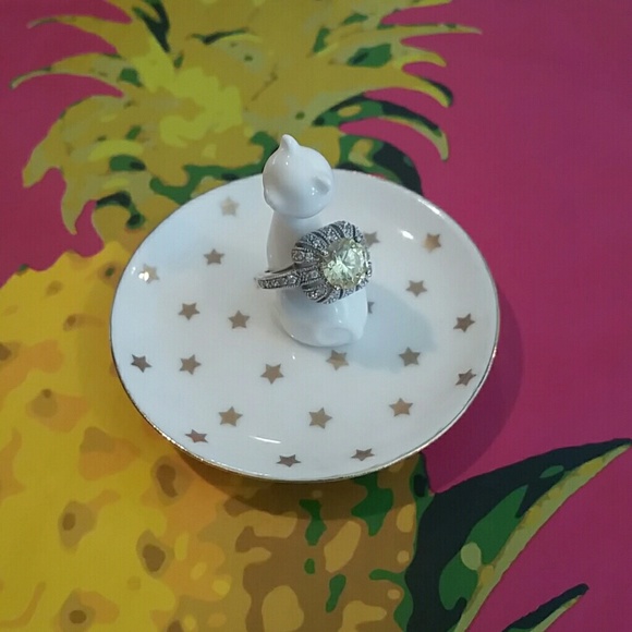 Jewelry - Beautiful sterling sliver and yellow ring