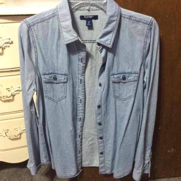 Button up Jean shirt