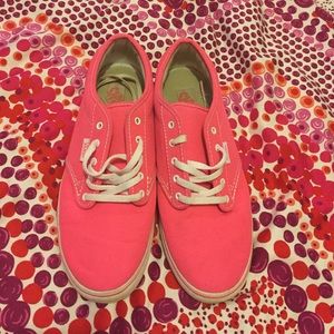 Neon Pink Vans