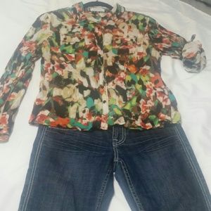 Multicolor Calvin Klein shirt