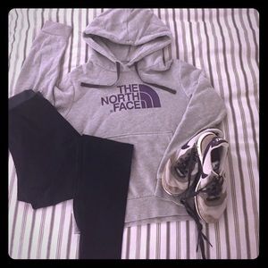 The North Face Purple Hoodie