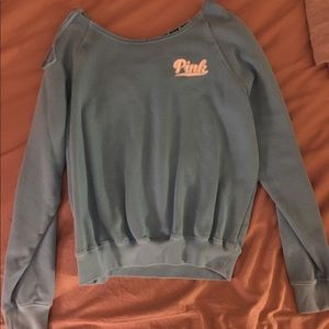 Light blue, pink, sweater