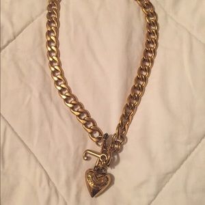Juicy Couture Gold Necklace. Looks new.