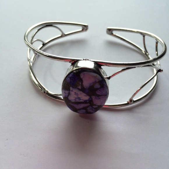 🎀STERLING SILVER STAMPED 🎀 COPPER TURQUOISE 🎀 - Picture 2 of 4