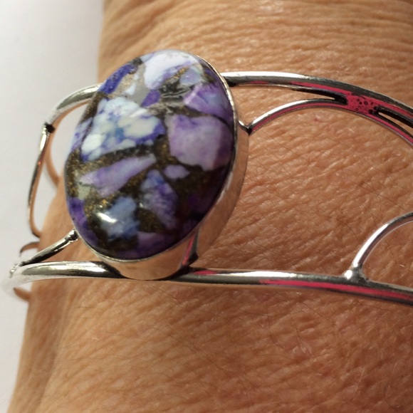 Jewelry - 🎀STERLING SILVER STAMPED 🎀 COPPER TURQUOISE 🎀