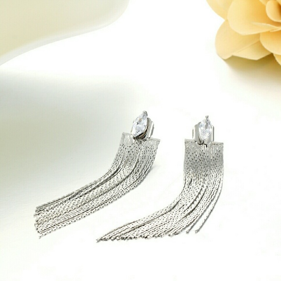 Double sided earrings - Picture 2 of 3