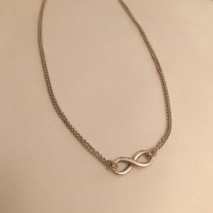 Tiffany Infinity pendant in sterling silver