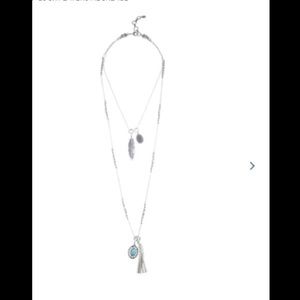 Lucky brand essential Lucky layers necklace with featuring multiple strands