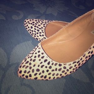 Steven madden animal print flats
