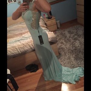 Light blue Prom dress