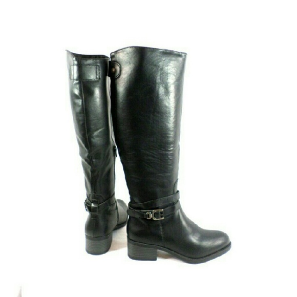 Rampage Imelda Black Riding Boots