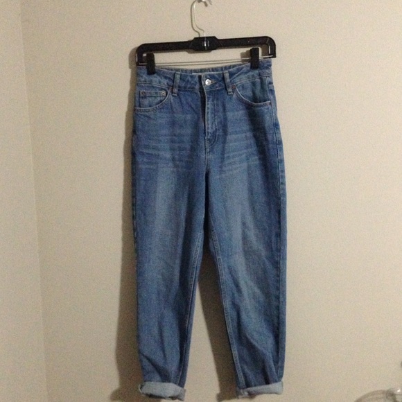 Topshop mom jeans