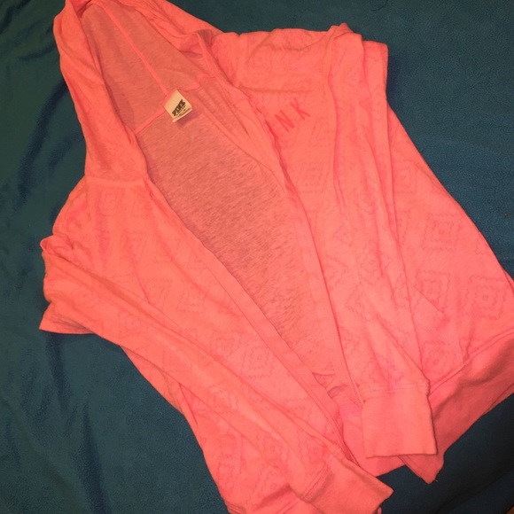 Pink hoodie