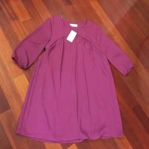 "Blue Door" NWT "Pretty Plum Shift Dress" size M
