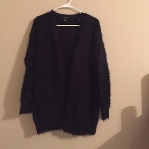 Black f21 weather coat
