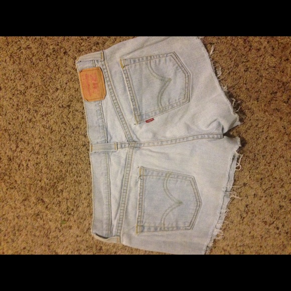 Cutoff denim Levi's