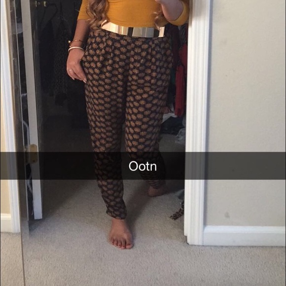 Floral pants