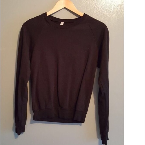 American Apparel fleece pullover sweater
