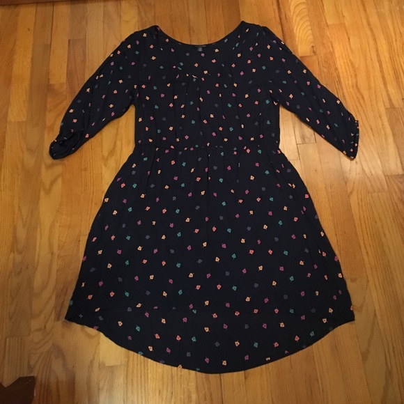 📍 FINAL PRICE 📍 Cold shoulder navy blue dress