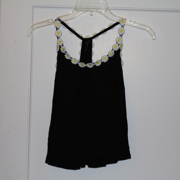 Black Daisy Tanktop