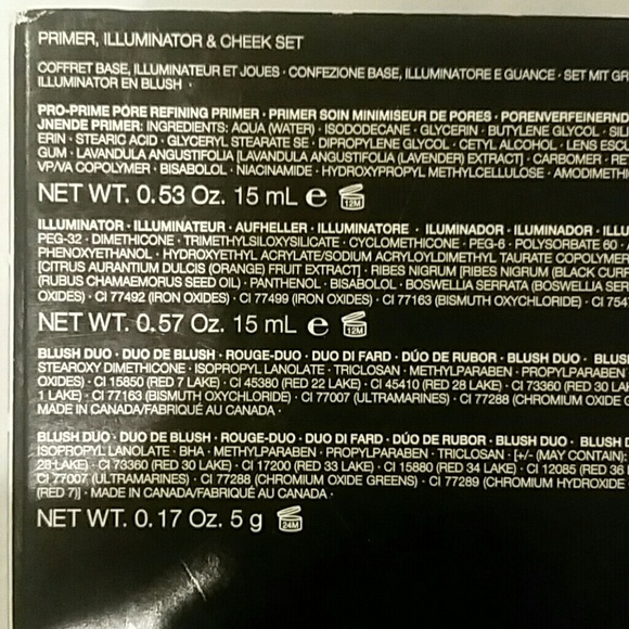 Nars set. Laguna illuminator, primer, mini blush - Picture 4 of 4