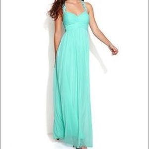 Turquoise dress
