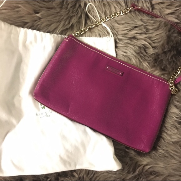 Kate spade shoulder bag with gold chain