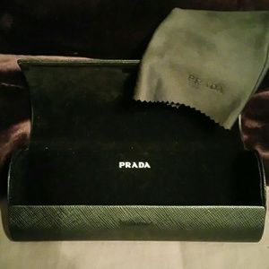 Prada eyeglasses case