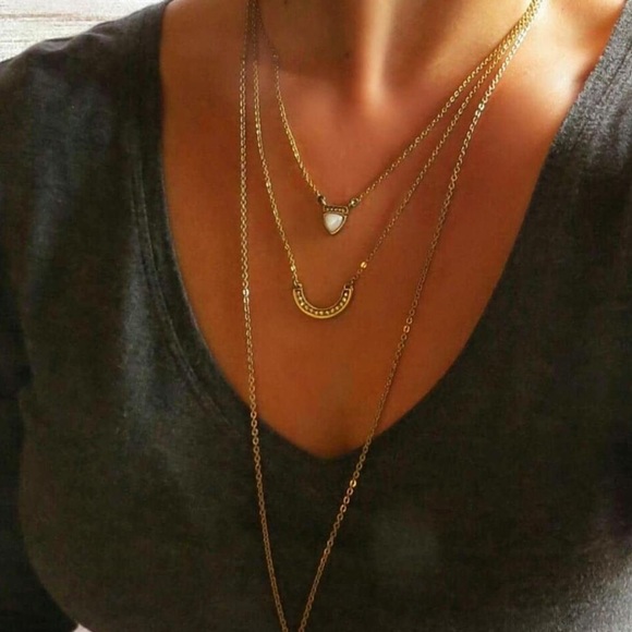 ⭐️🆕 OCEAN JEWELERS Statement Necklace - Picture 2 of 4