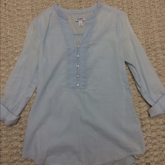 Chambray tunic