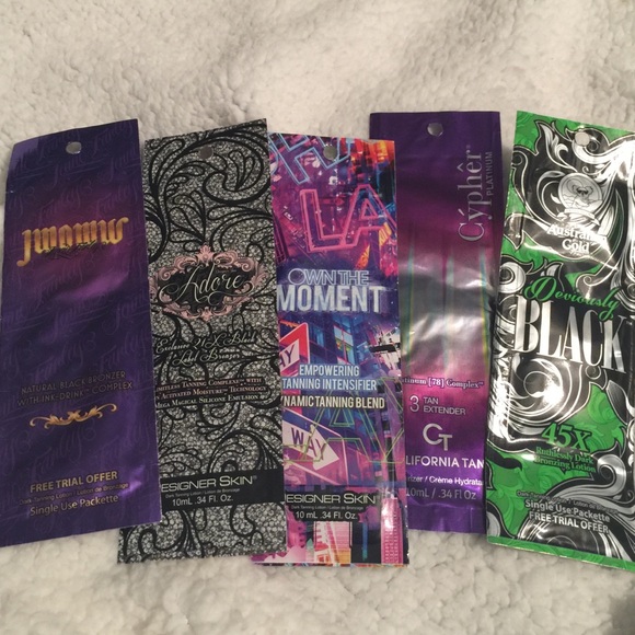 Tanning lotion trials