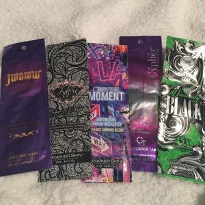 Tanning lotion trials