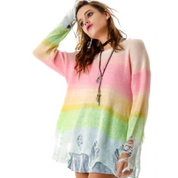 WILDFOX POPSICLE LENNON SWEATER