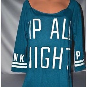 PINK Victoria secret long sleep shirt