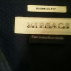 Versace Business Fit Black Navy shirt