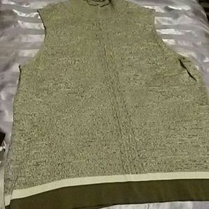 Ladies turtle neck tank top