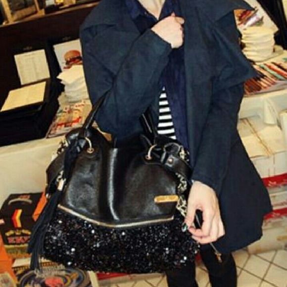 SALE ❤Faux leather zip shoulder bag/satchel/tote - Picture 4 of 4