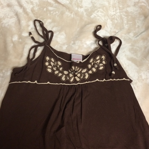 Brown tank