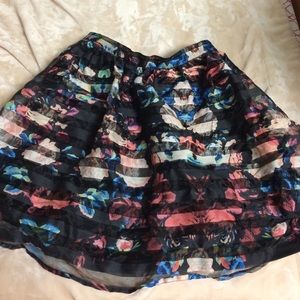 Floral skirt