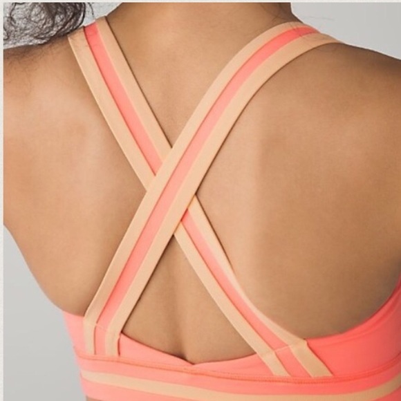 lululemon athletica Other - Lululemon RACK PACK BRA Sz 12 NWT. CORAL.