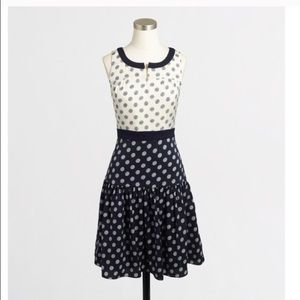 J Crew dress ⚫️⚪️