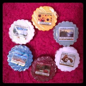 6 Yankee Candle Wax Melts ($12 value!)